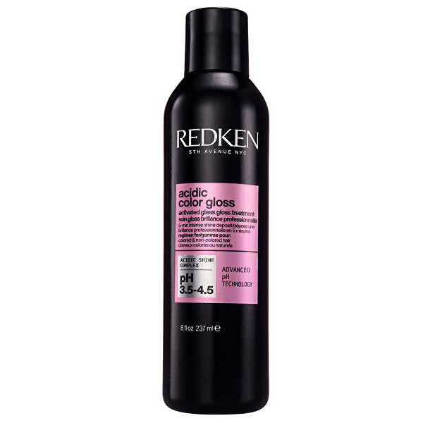 Péče pro intenzivní lesk barvených vlasů Acidic Color Gloss (Activated Glass Gloss Treatment) 237 ml