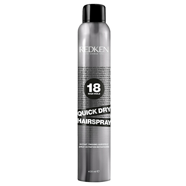 Erős fixálású hajlakk Quick Dry (Instant Finishing Hairspray) 400 ml