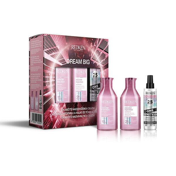 Set regalo per capelli voluminosi Volume Injection Dream Big