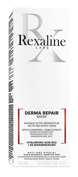 Upokojujúca maska pre citlivú pleť Derma Repair (Mask) 75 ml