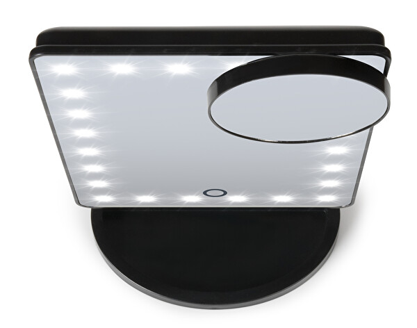 Specchietto cosmetico tattile (24 LED Touch Dimmable Cosmetic Mirror)