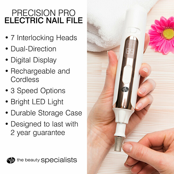 Elektrický pilník na nehty Precision Pro