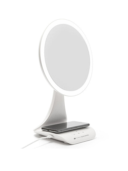 SLEVA - Kosmetické zrcátko Rechargeable X5 Magnification Mirror with Built-In Charging Station - poškozená krabička