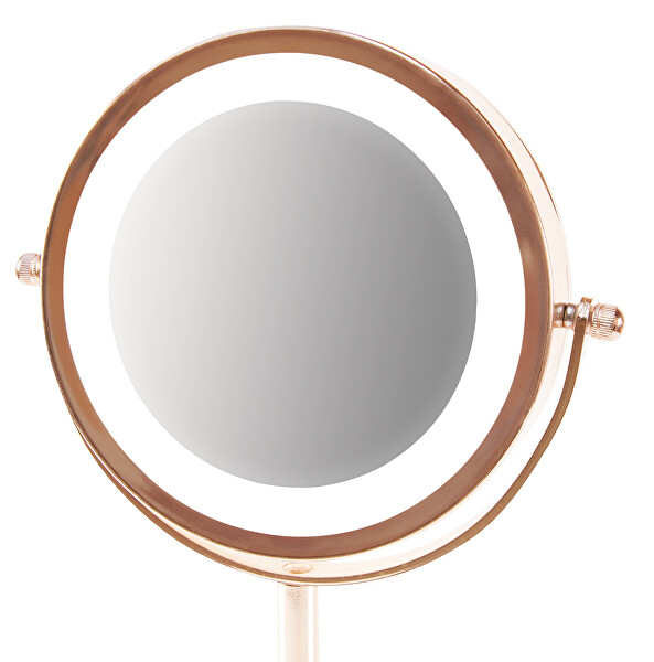Doppelseitiger Kosmetikspiegel (Rose Gold Mirror)