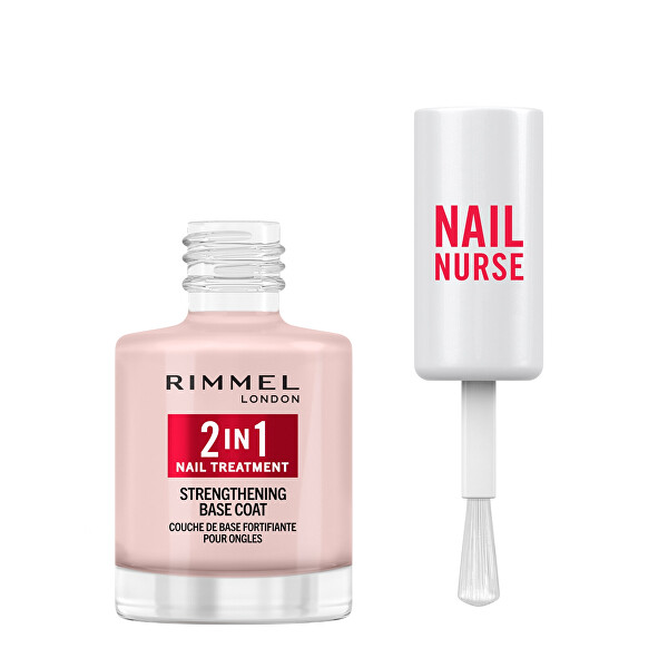 Podkladový lak na nehty 2 v 1 Nail Nurse (Base Coat) 12 ml