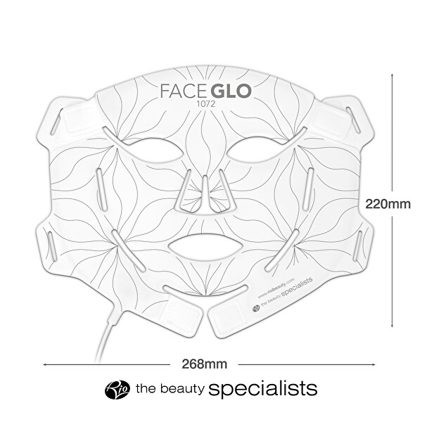 LED maska na obličej FaceGLO 1072