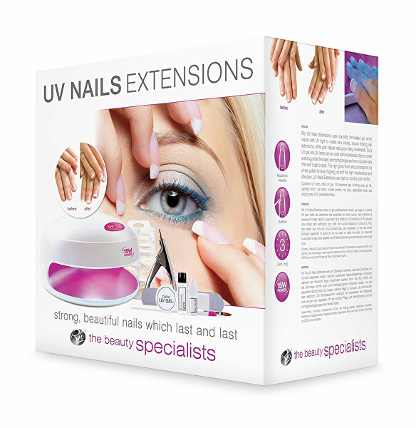 UV-Nagellampe mit Zubehör UV Nails Exentensions
