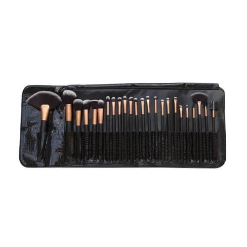 Set profesional de perii pentru machiaj (Professional Make-Up Brush Set) 24 buc