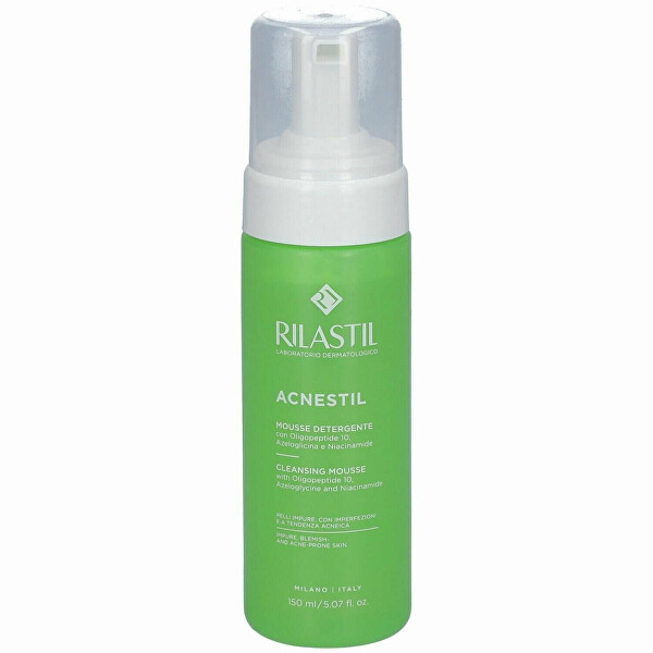 Schiuma detergente per pelli miste e grasse tendenti all’acne Acnestil (Cleansing Mousse) 150 ml