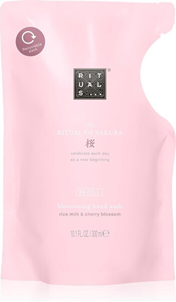Kézmosó gél utántöltő The Ritual of Sakura (Refill Hand Wash) 300 ml