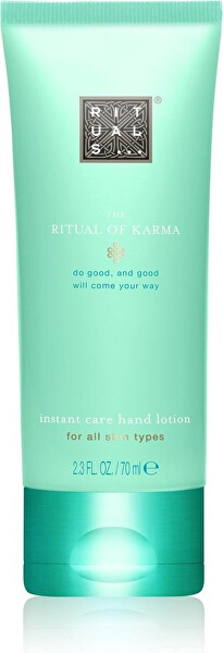 Ošetrujúce krém na ruky The Ritual of Karma (Hand Lotion) 70 ml
