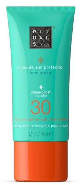 Cremă protectoare pentru piele SPF 30 The Ritual of Karma (Sun Protection Face Cream) 50 ml