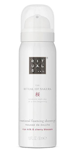 Sprchový gél The Ritual of Sakura (Foaming Shower Gel) 50 ml