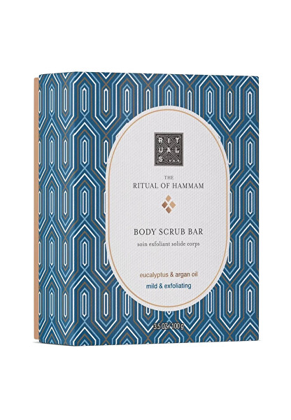 Tělový peeling The Ritual of Hammam (Body Scrub Bar) 100 g