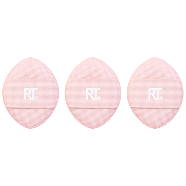Mini zázračná houbička na pudr Mini Powder Puff 3 ks