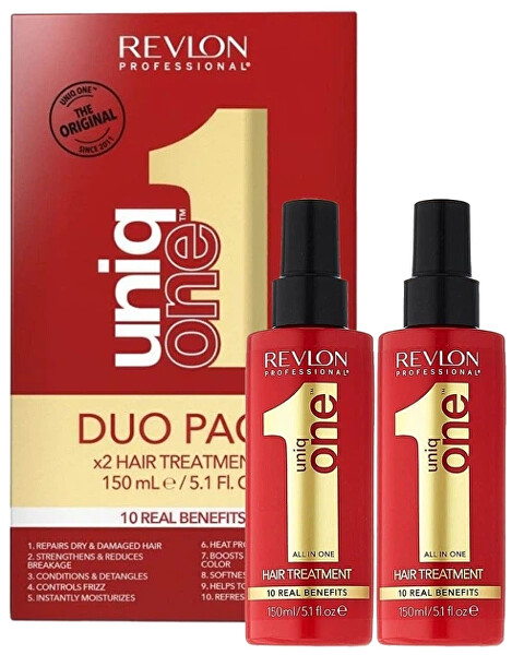 Sada bezoplachové péče UniqOne Hair Treatment 2 x 150 ml
