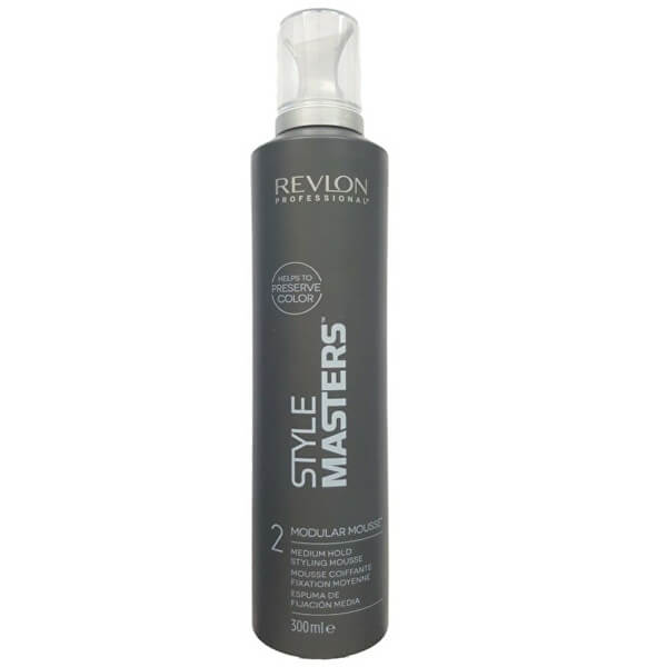  2 Style Masters közepes erősségű tartást biztosító hajhab (Styling Mousse Modular) 300 ml