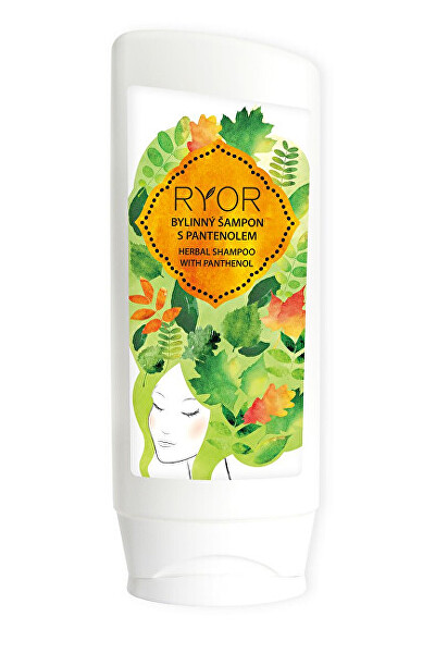 Bylinný šampón s panthenolom 200 ml