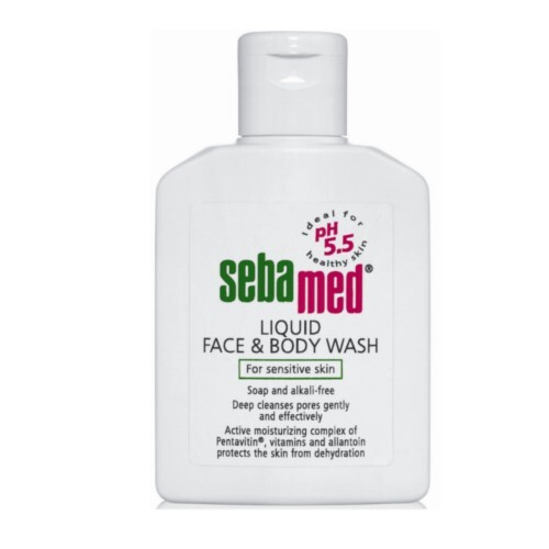 Mycí emulze na obličej a tělo Classic (Liquid Face & Body Wash) 200 ml