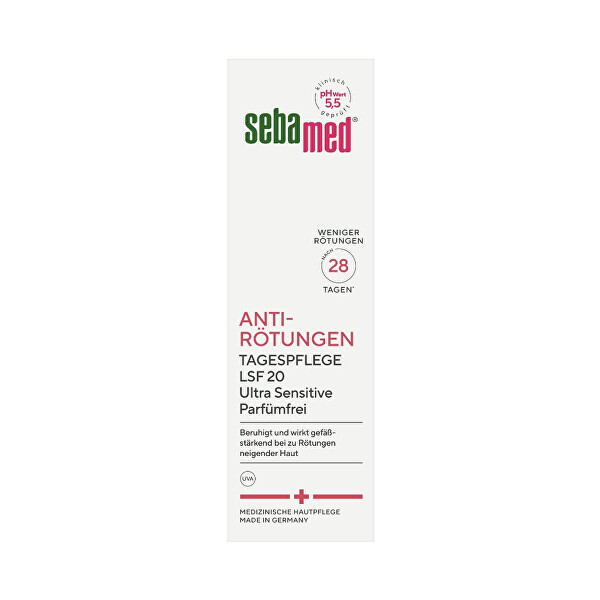 Lehký denní krém SPF 20 Anti-Redness (Day Cream) 50 ml