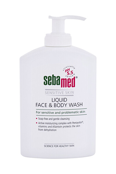 Umývacia emulzia na tvár a telo (Liquid Face & Body Wash) 300 ml