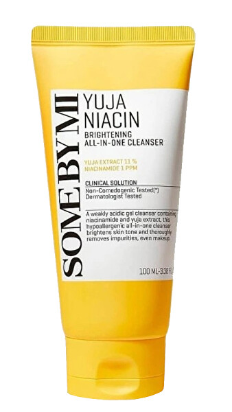 Čisticí pleťový gel 3 v 1 Yuja Niacin (Brightening All-In-One Cleanser) 100 ml
