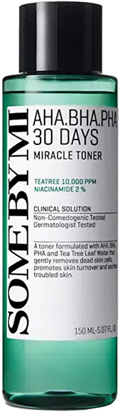 Exfoliační pleťové tonikum AHA BHA PHA 30 Days (Miracle Toner) 150 ml
