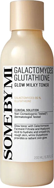 Zpevňující pleťové mléčné tonikum Galactomyces Glutathione (Glow Milky Toner) 200 ml