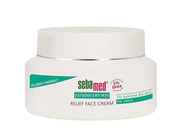 Zklidňující krém na obličej s 5 % ureou Urea (Relief Face Cream) 50 ml