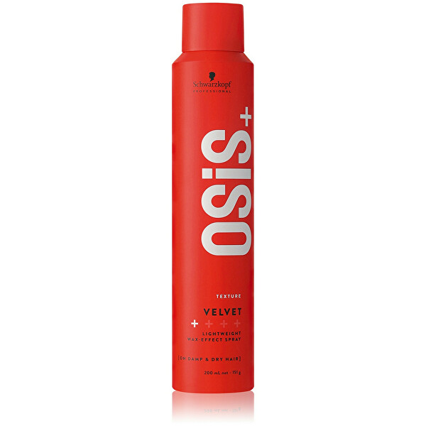 Odlehčený voskový sprej OSiS Velvet (Wax Effect Spray) 200 ml