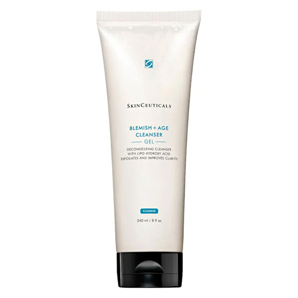Čisticí gel pro pleť se sklony k nedokonalostem a známkám stárnutí Blemish + Age (Cleanser Gel) 240 ml