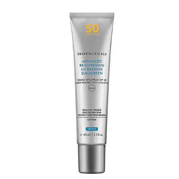 Lehký opalovací krém na obličej SPF 50 Advanced Brightening (UV Defense Sunscreen) 40 ml