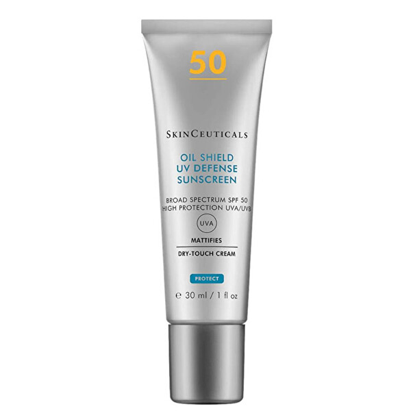 Zmatňující opalovací krém pro mastnou a smíšenou pleť Oil Shield (UV Defense Sunscreen) 30 ml