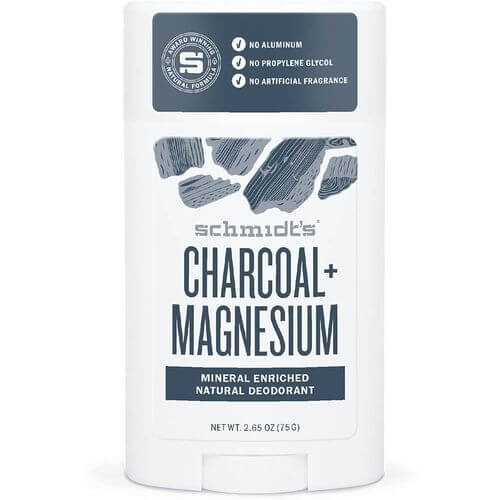 Tuhý deodorant dřevěné uhlí + hořčík (Signature Active Charcoal + Magnesium Deo Stick) 58 ml