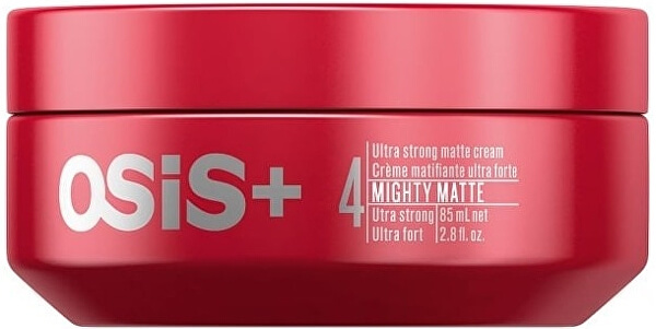 Ultra erős mattító hajkrém OSIS Mighty Matte (Ultra Strong Matte Cream) 85 ml