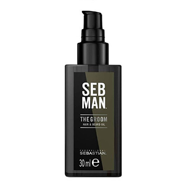 Olej na vlasy a vousy SEB MAN The Groom (Hair & Beard Oil) 30 ml
