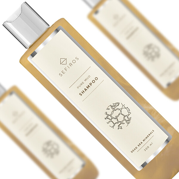 Pure mud șampon de argan cu minerale din Marea Moartă - Sefiros 300 ml