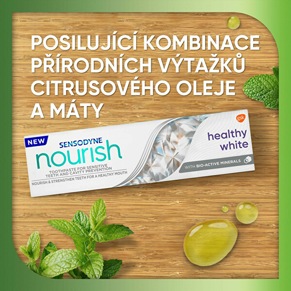 Zubní pasta Nourish Healthy White 75 ml