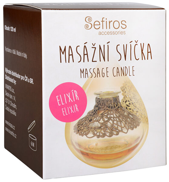 Masážna sviečka Elixír (Massage Candle) 120 ml