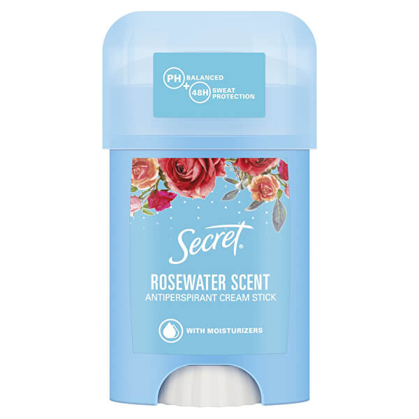 Tuhý krémový antiperspirant Rosewater Scent 40 ml