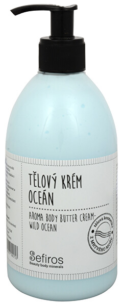 Tělový krém Oceán (Aroma Body Butter Cream) 500 ml