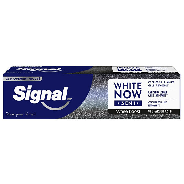 Bieliaca zubná pasta White Now 3in1 White Boost 75 ml