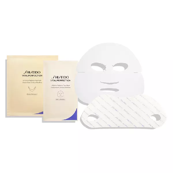 Zpevňující plátýnková maska Vital Perfection LiftDefine Radiance (Face Mask) 2 x 6 ks