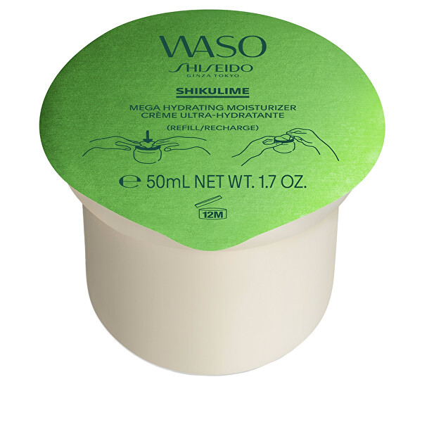 Ersatz-Nachfüllpackung für intensiv feuchtigkeitsspendende Hautcreme Waso Shikulime Mega Hydrating Moisturizer Refill) 50 ml
