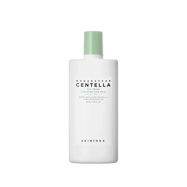 Zklidňující opalovací mléko SPF 50 Madagascar Centella Tea-Trica (Soothing Sun Milk) 50 ml