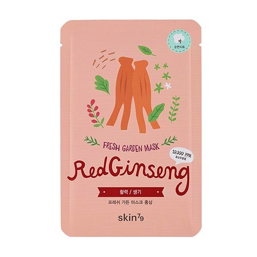 Plátýnková maska Red Ginseng Fresh Garden (Mask) 23 g