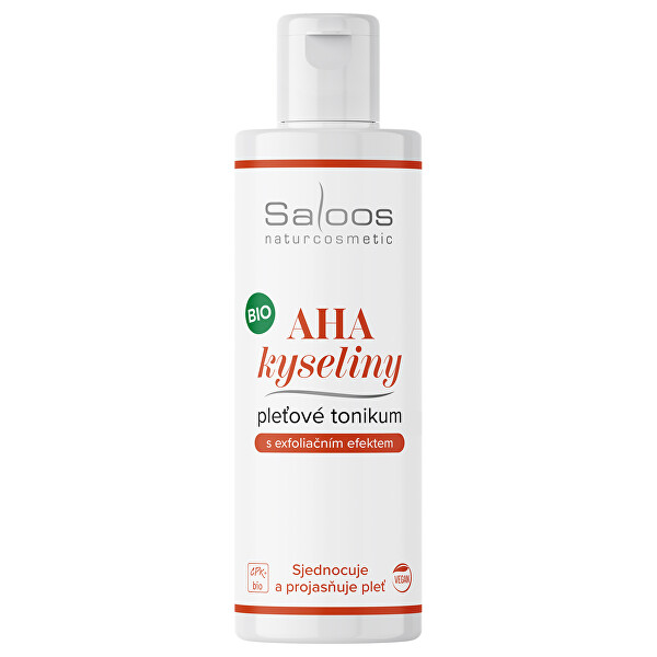 Bio pleťové tonikum s AHA kyselinami 200 ml