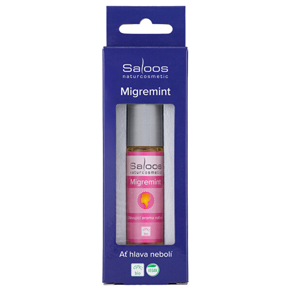 Aroma roll-on proti bolesti hlavy Migremint 9 ml