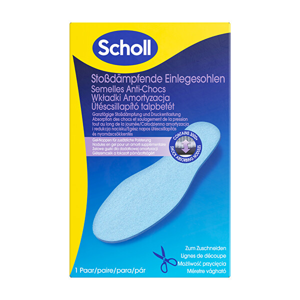 Vložky do bot Shock Reducer Shock-absorbing Insoles 1 pár