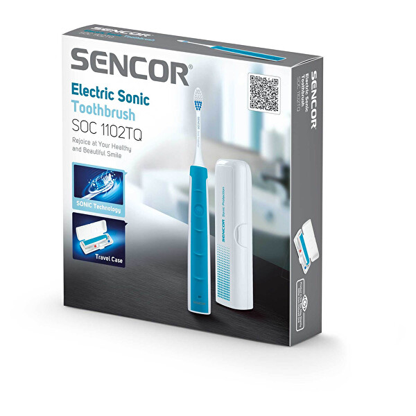 Elektrický sonický zubní kartáček SOC 1102TQ